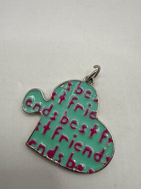 BFF Best Friends Forever Enamel Charm Kawaii Kidcore Aesthetic Gift